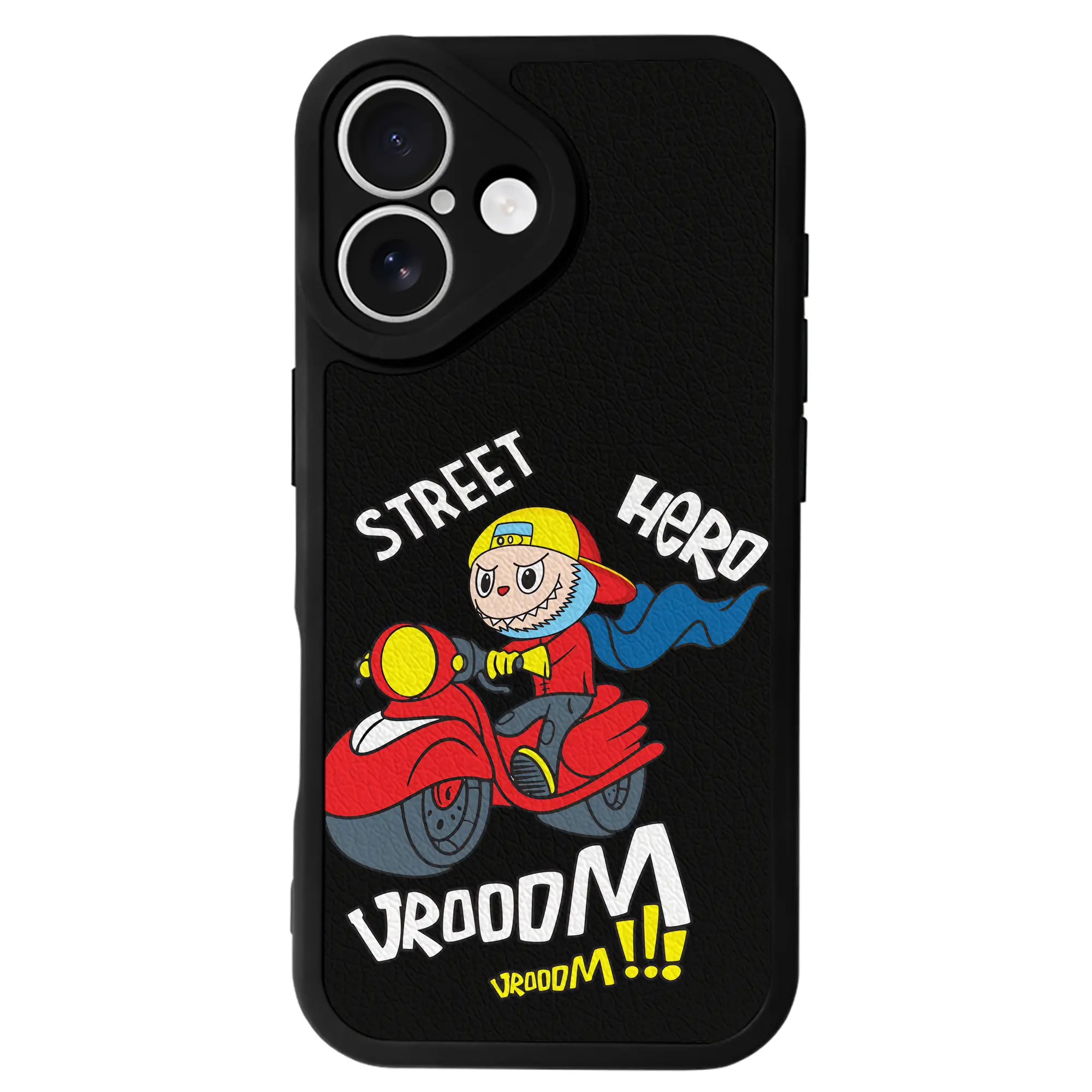 ラブブ グッズ モココ - IPhone 16シリーズ対応 ・ シリコンスマホケース ・ レザー調 ・ 高精度フィット ・ 耐衝撃 ・ ワイヤレス充電対応 ・ 精密カット